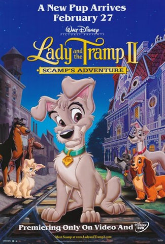 Lady and the Tramp II Movie Poster Print