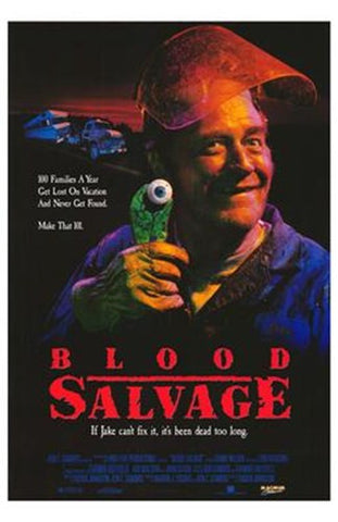 Blood Salvage Movie Poster Print