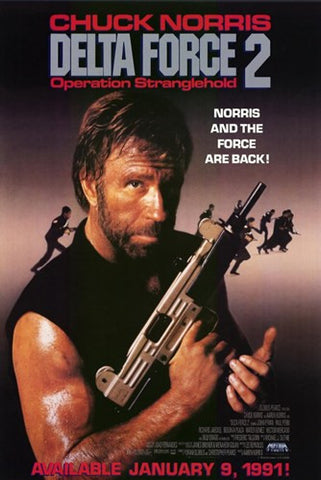 Delta Force 2: Operation Stranglehold Movie Poster Print