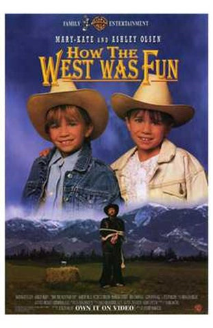 How the West Was Fun Movie Poster Print