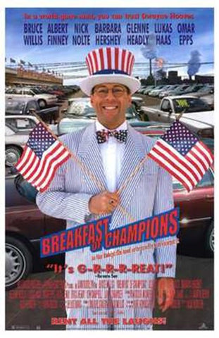 Breakfast of Champions Movie Poster Print