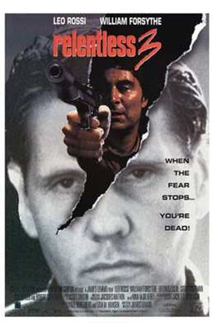 Relentless 3 Movie Poster Print