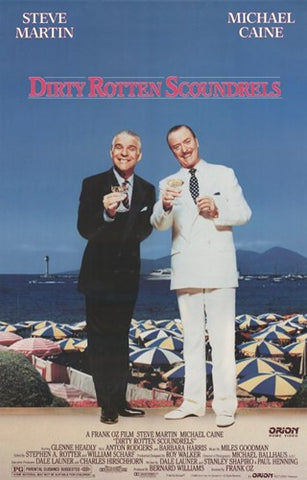 Dirty Rotten Scoundrels Movie Poster Print