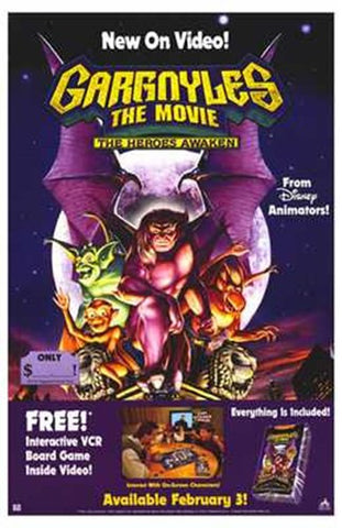 Gargoyles: the Heroes Awaken Movie Poster Print