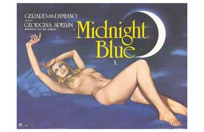 Midnight Blue Movie Poster Print