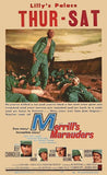 Merrill's Marauders Movie Poster Print