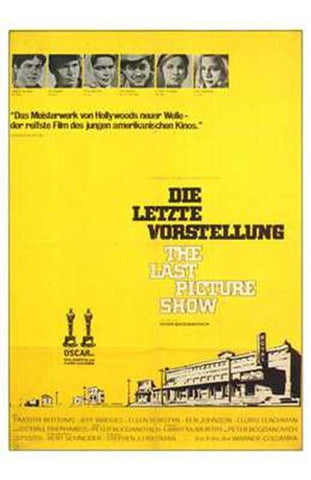 The Last Picture Show Movie Poster Print