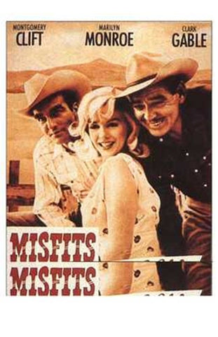 The Misfits Movie Poster Print