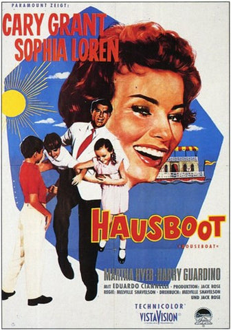 Houseboat Movie Poster Print
