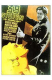 The 39 Steps Movie Poster Print