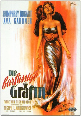 Barefoot Contessa Movie Poster Print