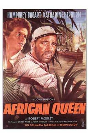The African Queen Movie Poster Print