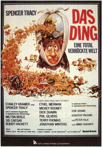 It's a Mad Mad Mad Mad World Movie Poster Print