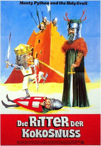 Monty Python and the Holy Grail Movie Poster Print