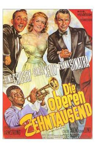 High Society Movie Poster Print