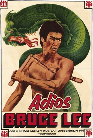 Goodbye Bruce Lee Movie Poster Print