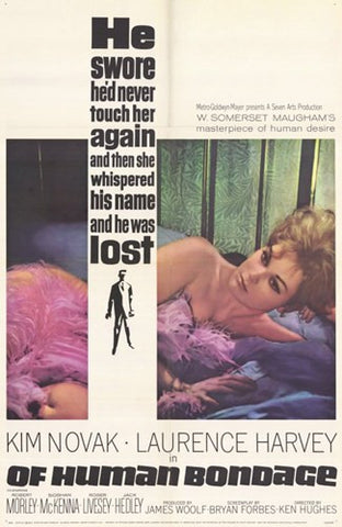 of Human Bondage Movie Poster Print