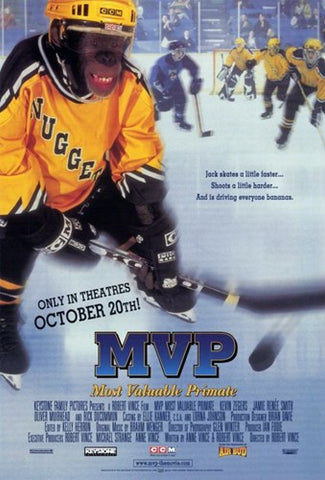 MVP (Most Valuable Primate) Movie Poster Print
