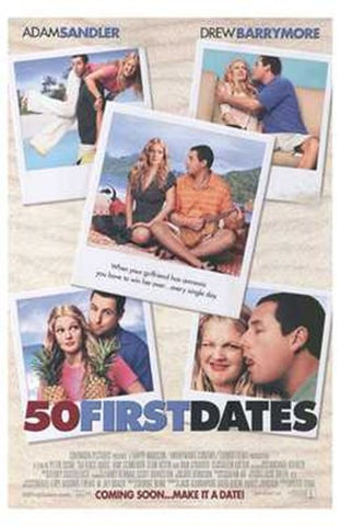 50 First Dates Movie Poster Print