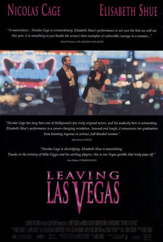 Leaving Las Vegas Movie Poster Print