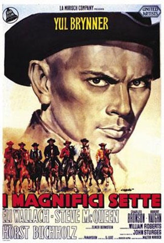 The Magnificent Seven Movie Poster Print