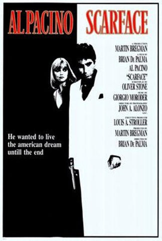 Scarface Movie Poster Print