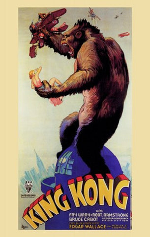 King Kong Movie Poster Print