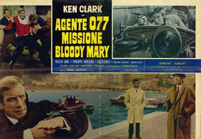 Mission Bloody Mary Movie Poster Print