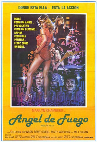 Angel of Heat Movie Poster Print