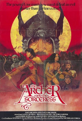 Archer and the Socerress Movie Poster Print
