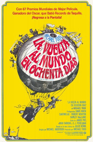 Around the World in 80 Days Movie Poster Print
