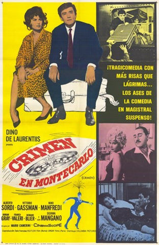 Killing in Monte Carlo Movie Poster Print