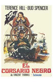 The Black Pirate Movie Poster Print