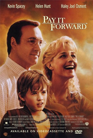 Pay it Forward Movie Poster Print
