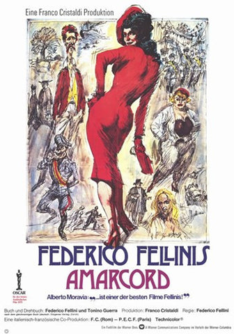 Amarcord Movie Poster Print