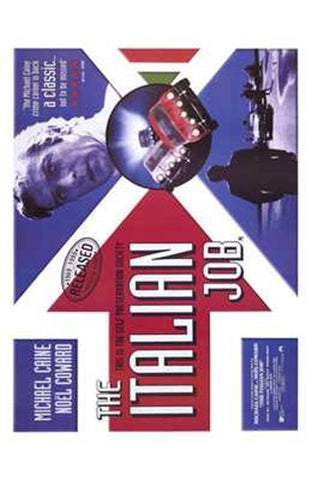 Italian Job Movie Poster Print