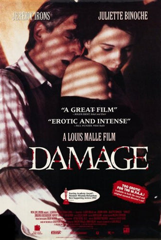Damage Movie Poster Print