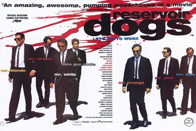 Reservoir Dogs Movie Poster Print
