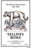 Fellini's Roma Movie Poster Print