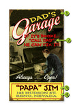 Dad's Garage Metal 18x30