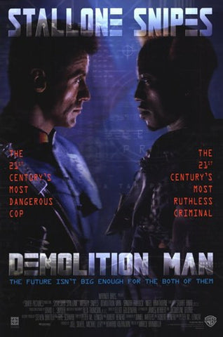 Demolition Man Movie Poster Print