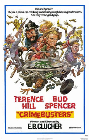 Crime Busters Movie Poster Print