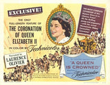 Queen is Crowned  a Movie Poster Print