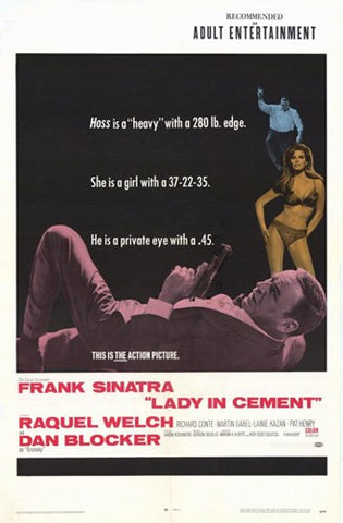 Lady In Cement Movie Poster Print