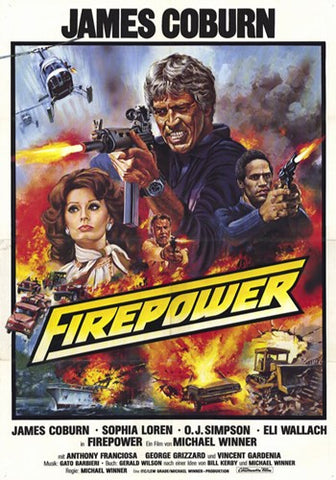 Firepower Movie Poster Print