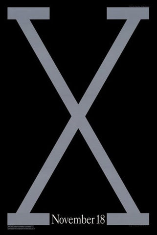 Malcolm X Movie Poster Print
