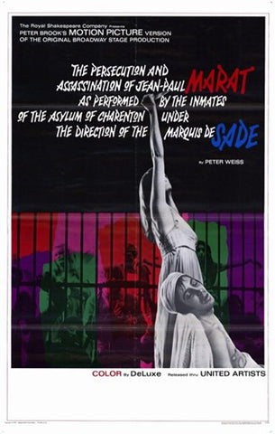 Marat De Sade Movie Poster Print
