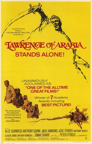 Lawrence of Arabia Movie Poster Print