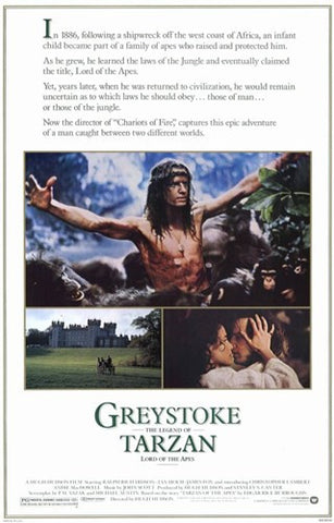 Greystoke: The Legend of Tarzan, Lord of the Apes, c.1984 Movie Poster Print