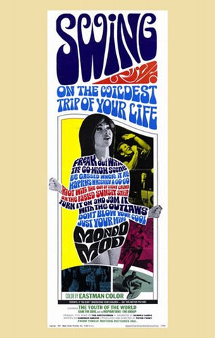 Mondo Mod Movie Poster Print